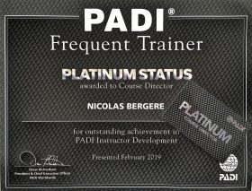 All4Diving PADI Pro Thailand - Platinum PADI Course Director Nicolas Bergere